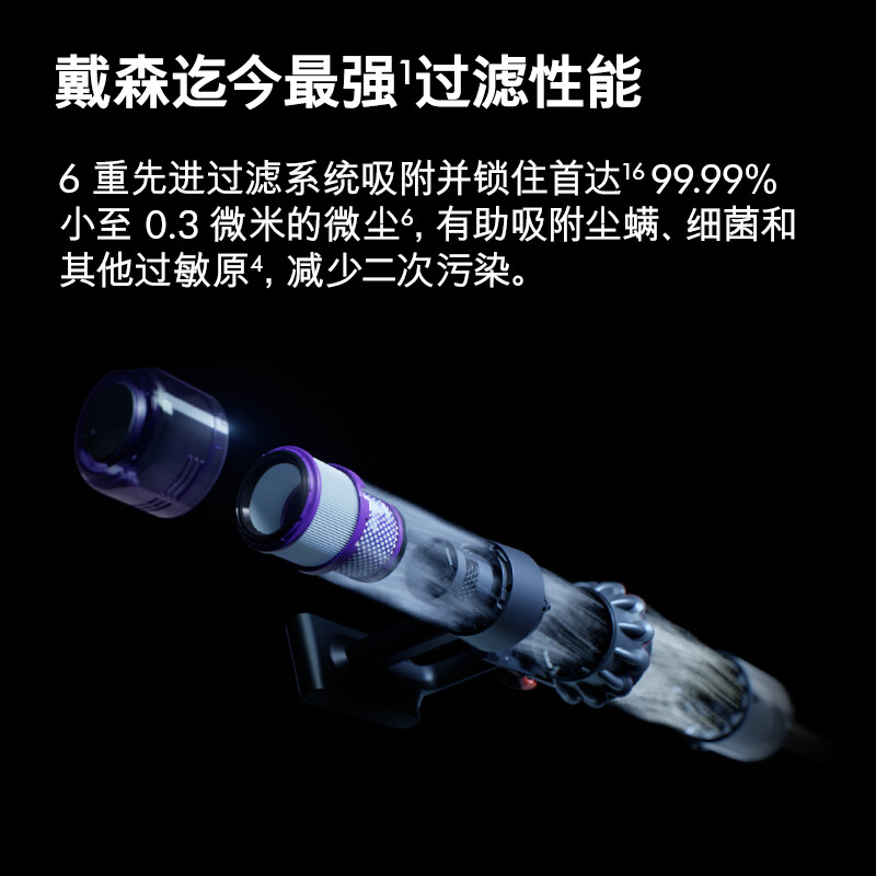 戴森(Dyson) 吸尘器 V11 Fluffy Extra 手持吸尘器家用除螨无线宠物家庭适用