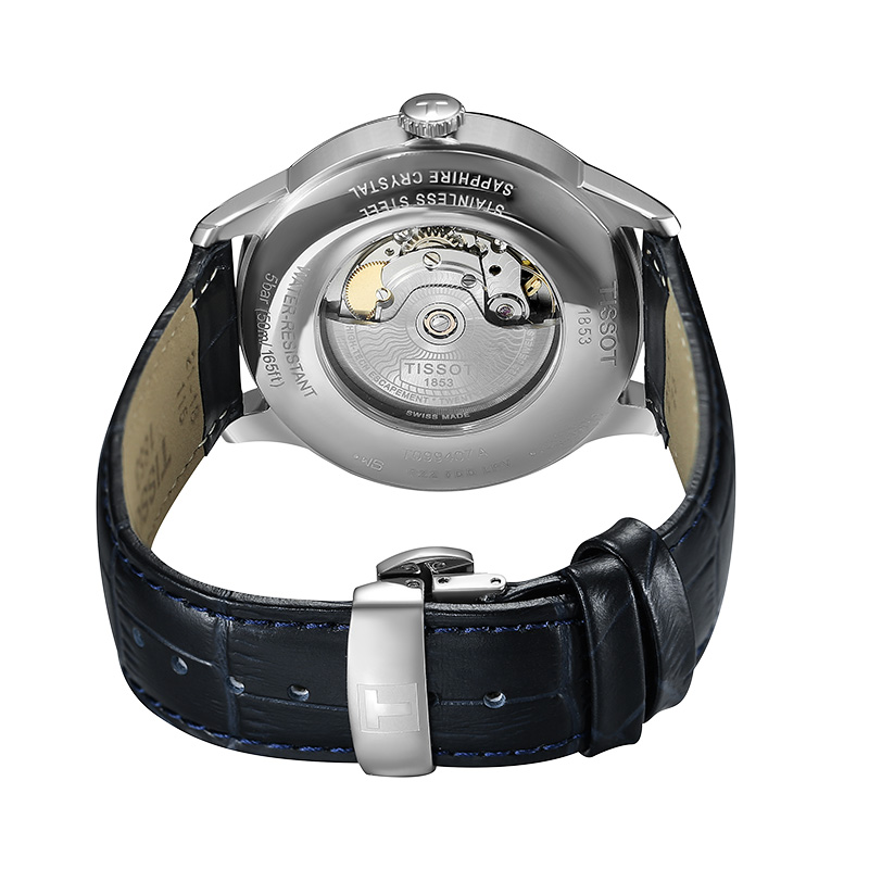 天梭(TISSOT)瑞士手表 2020年杜鲁尔系列皮带机械男士手表 T099.407.16.047.00