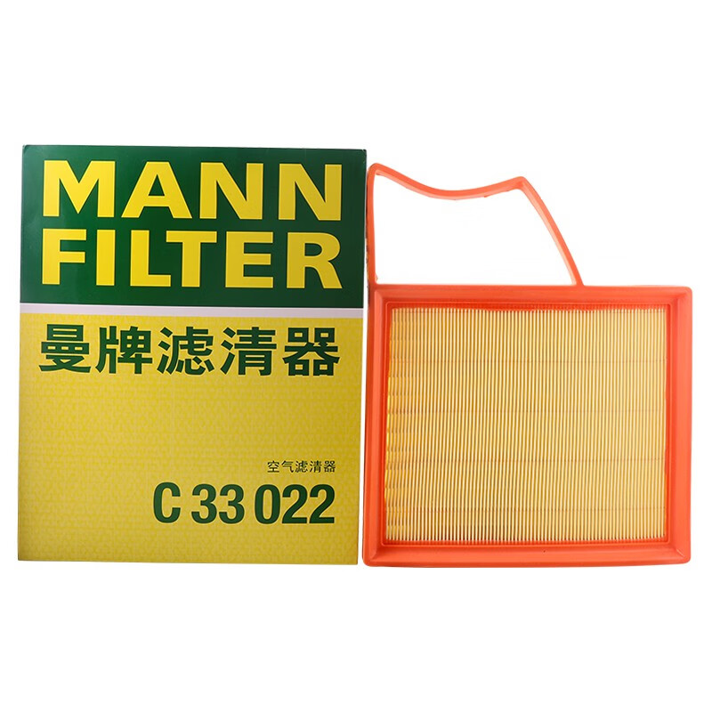 曼牌(MANNFILTER)空气滤清器空滤空气滤芯C33022适用于GL6/新英朗/阅朗/科鲁泽1.3T