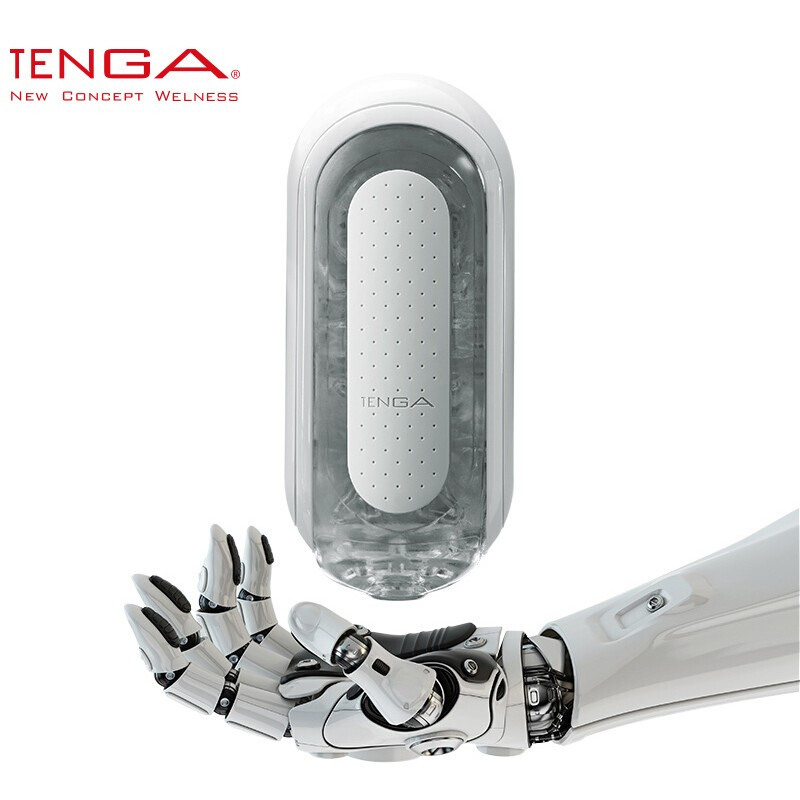 TENGA 日本進口 飛機杯男用自慰器男性 性成人情趣用品玩具 FLIP ZERO 白色柔軟手動