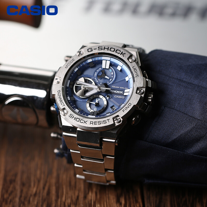 详解卡西欧(casio) g-shock gst-b100系列  卡西欧钢铁之心口碑怎么样