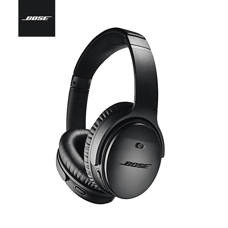 Bose QuietComfort 35 II无线消噪耳机—黑色 QC35二代蓝牙降噪耳机 主动降噪 头戴式 长久续航