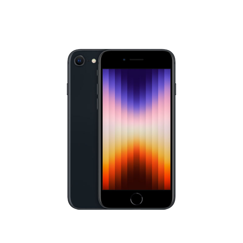 Apple苹果 iPhone SE3 (第三代) 64GB 黑色 移动联通电信5G手机 未激活无锁机
