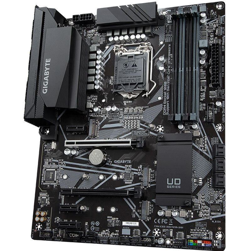 技嘉 Z490 UD AC 主板 支持WIFI/3070/3080/10600KF/10700K/10850K(Intel Z490/LGA 1200)