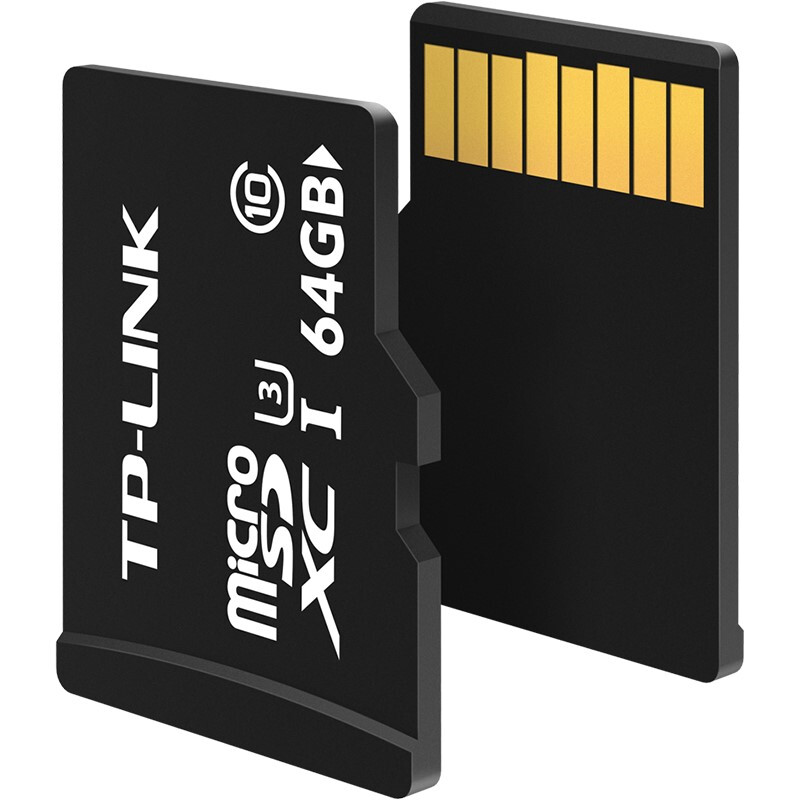 TP-LINK 视频监控 摄像头 专用Micro SD存储卡TF卡 64GB TL-SD64