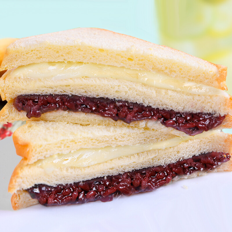 新入坑小白吐槽千丝3 2紫米吐司面包办公室点心休闲营养早餐切片面包