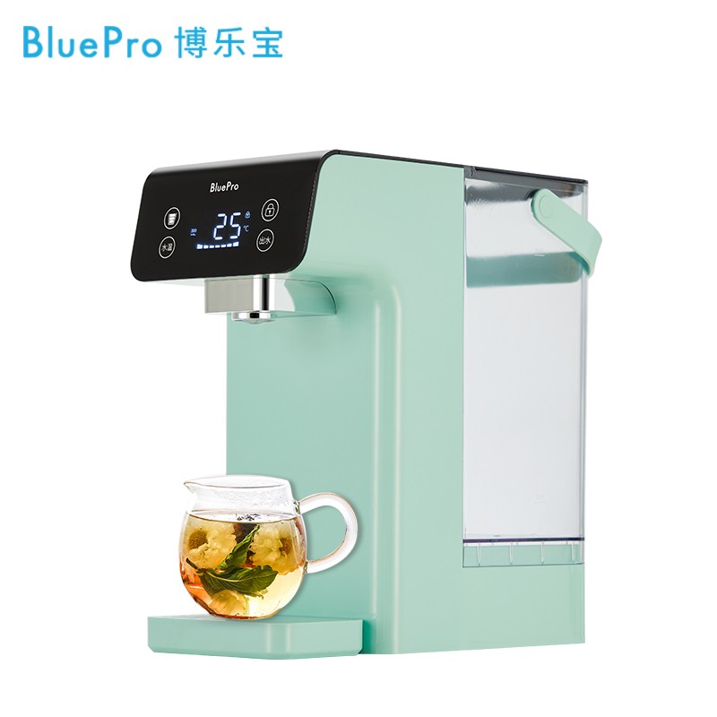 luePro博乐宝桌面饮水机 即热台式小型速热迷你家用茶吧机全自动 D31绿色