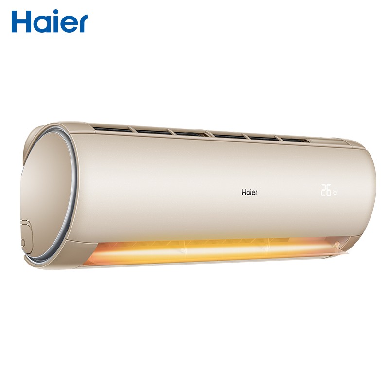 海尔 （Haier）1.5匹变频壁挂式空调挂机 劲铂 新能效 自清洁 智能 PMV一键舒适KFR-35GW/81@AU1-Da