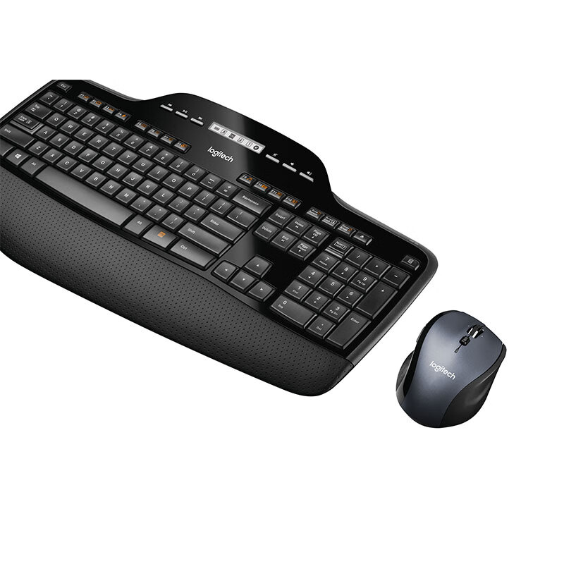 罗技（Logitech）MK710无线键鼠套装  办公键鼠套装 全尺寸 黑色