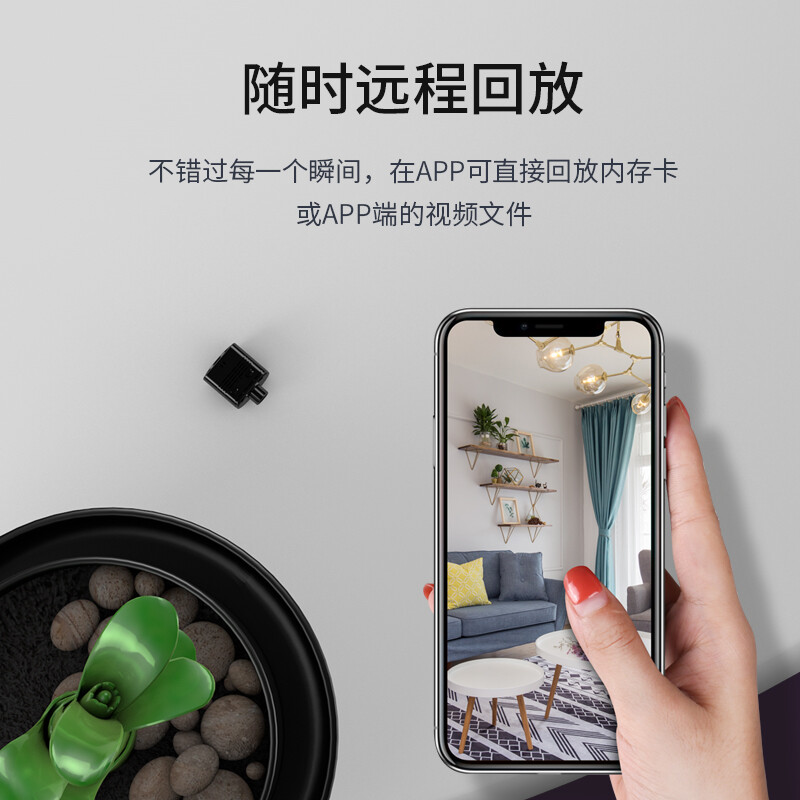 迷你4K高清摄像头无线微型摄头wifi家用监控器手机远程开关唤醒高清夜视摄像机小型4g录像机监视器 4K高清升级无需WIFI远程唤醒版【含128G卡