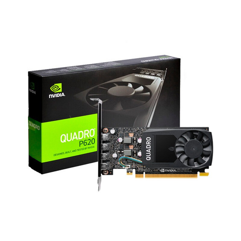 丽台（LEADTEK）NVIDIA Quadro P620 2G GDDR5 128bit/80GBps/CUDA核心512 炒股/制图/美工设计专业图形显卡