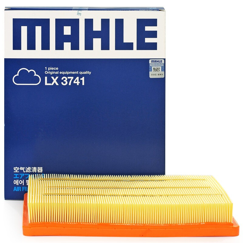 马勒(MAHLE)空气滤清器/空滤LX3741(新凯越1.5L 13-17年/宝骏630 1.5L)