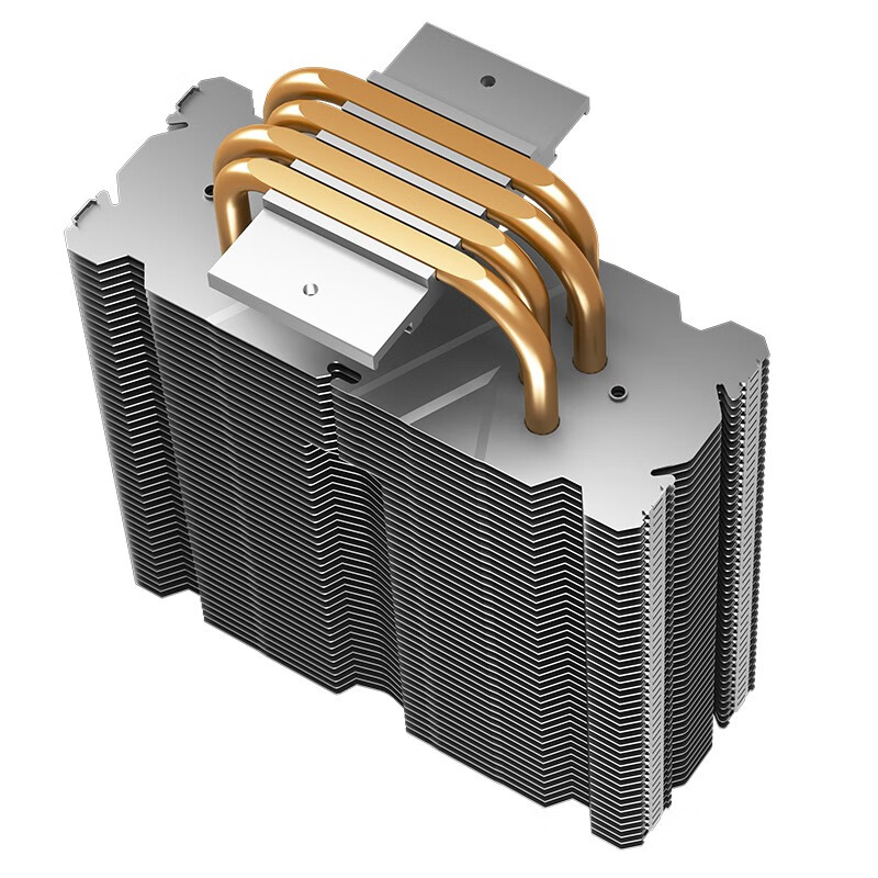 九州风神（DEEPCOOL） 玄冰400S CPU散热器（多平台/支持AM4/4热管/无光12CM风扇/附带硅脂）