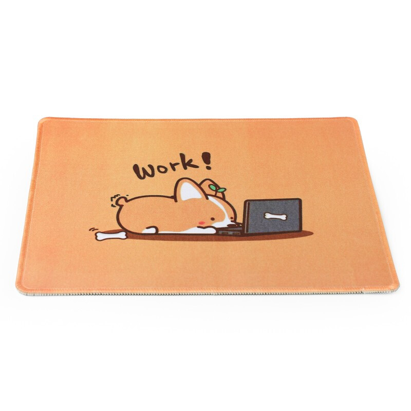 木丁丁 鼠标垫超大加厚 游戏办公家用鼠标垫子 可爱卡通创意垫子锁边防滑可水洗个性游戏鼠标垫