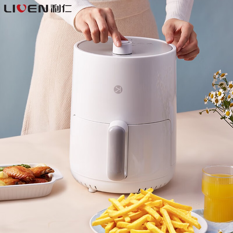 利仁（Liven）空气炸锅家用电炸锅1.5L煎炸锅薯条机KZ-J1501无油气炸锅airfryer