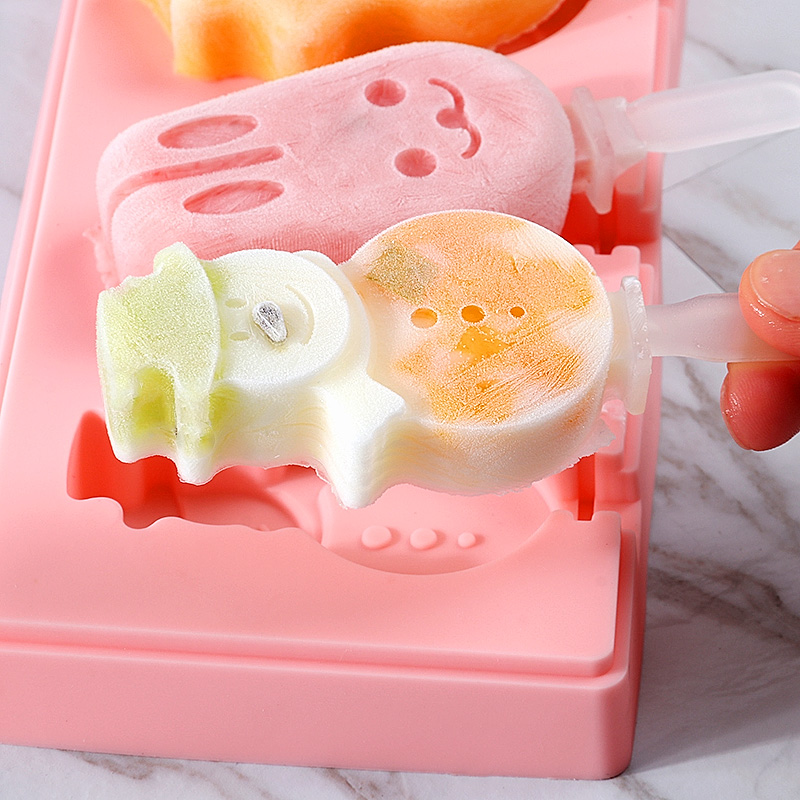 拜杰（Baijie）雪糕模具2件套 硅胶冰激凌冰棍冰淇淋冰棒模具家用diy自制冰棍模具LY-261