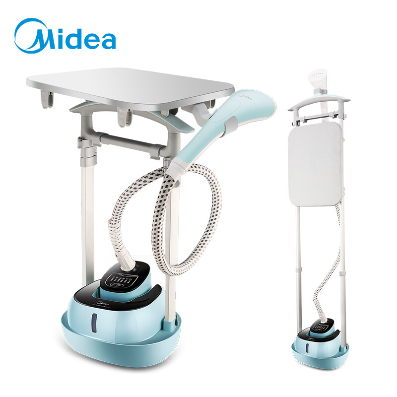 美的（Midea）挂烫机家用 熨斗 蒸汽挂烫机 双杆手持熨烫机电熨斗YGD20D7（2L双杆）