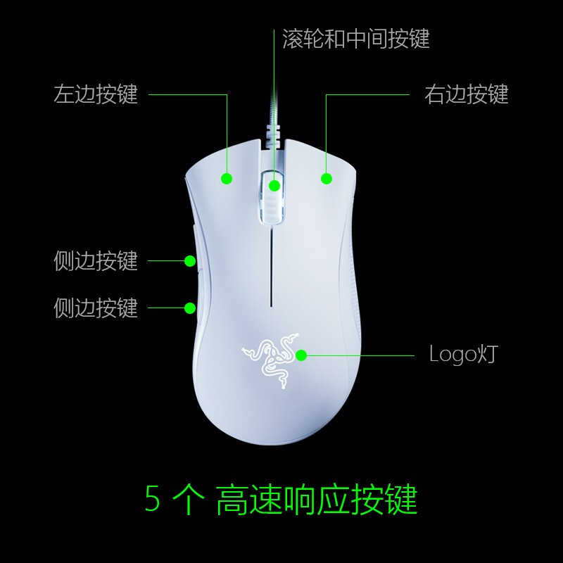 雷蛇蝰蛇和罗技g102哪个好？有区别吗？