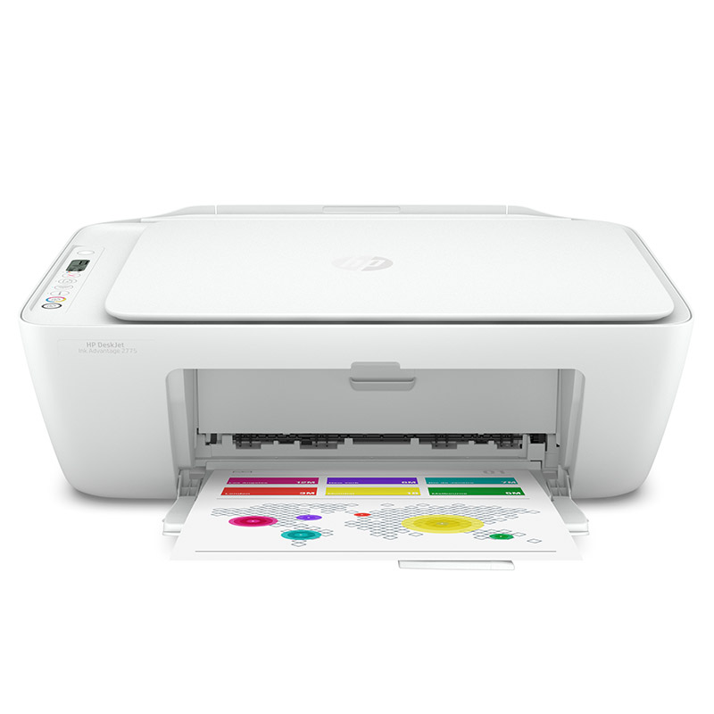 惠普 （HP） DJ 2775打印机家用喷墨多功能彩色复印机 无线照片打印 扫描 自营
