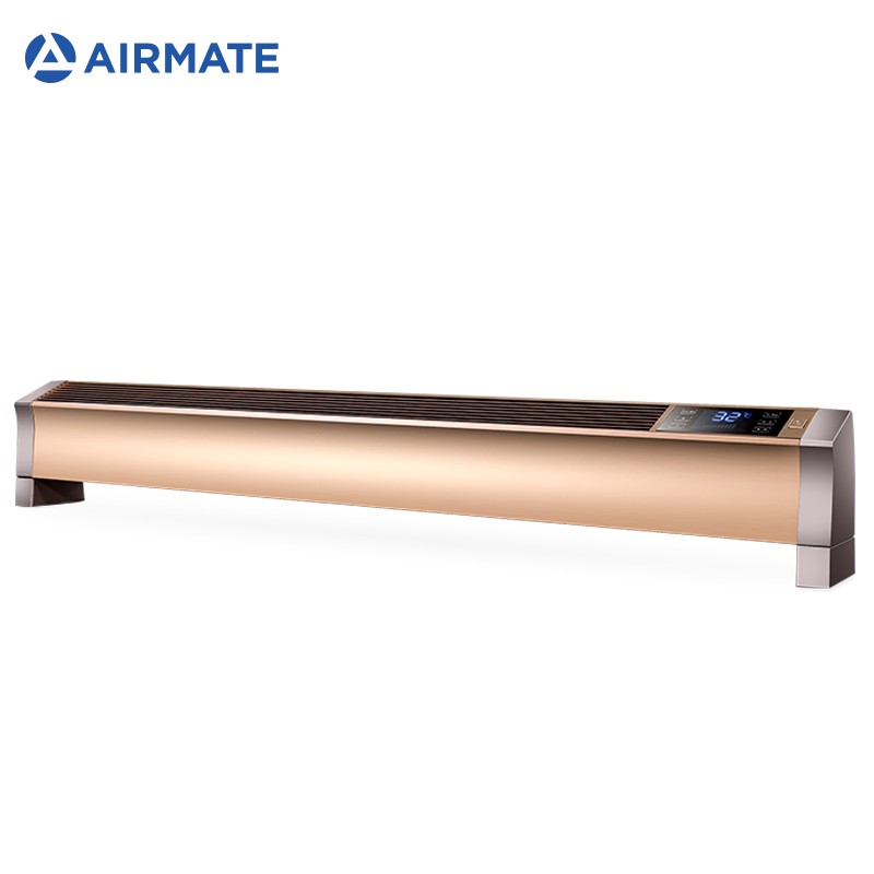 艾美特（Airmate） 踢脚线取暖器 电暖器家用办公取暖器专业防水加热器静音电暖气片移动地暖 HC25137R-2