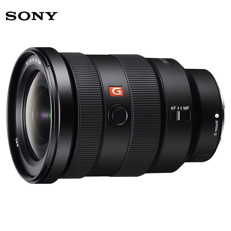 索尼（SONY）FE 16-35mm F2.8 GM 全畫幅廣角變焦G大師鏡頭 E卡口（SEL1635GM）大三元