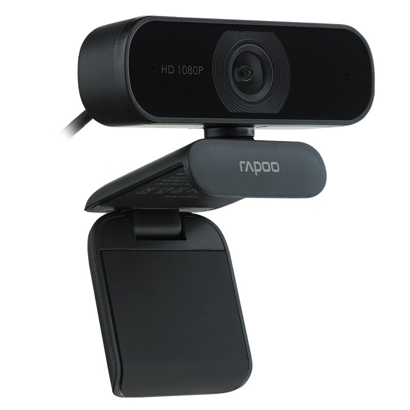 雷柏（Rapoo） C260 高清网络摄像头 电脑1080P自动对焦 网课教学考试直播视频通话 降噪麦克风