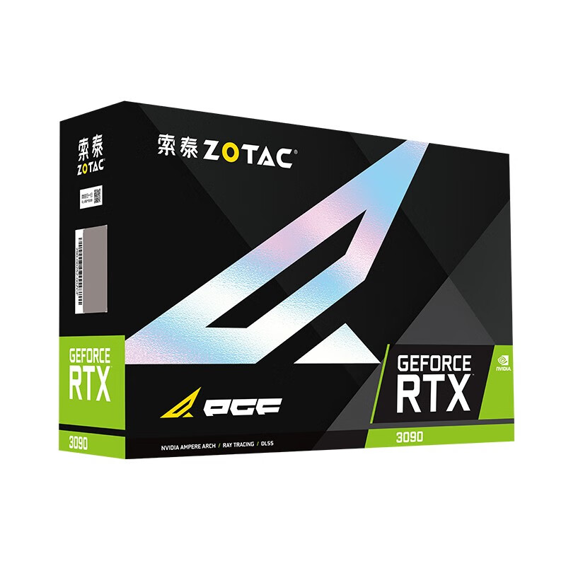 索泰(ZOTAC)RTX3090 PGF OC显卡/N卡/台式机/游戏/电竞/网课/绘图/设计/独立显卡/24G-D6X显存