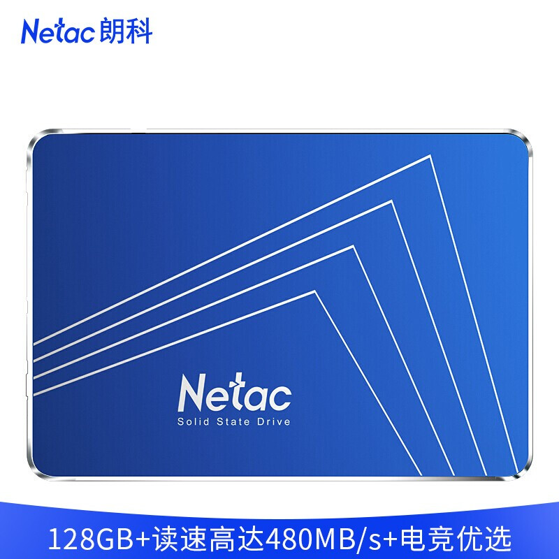 朗科（Netac）128GB SSD固态硬盘 SATA3.0接口 N550S超光系列 电脑升级核心组件 三年质保