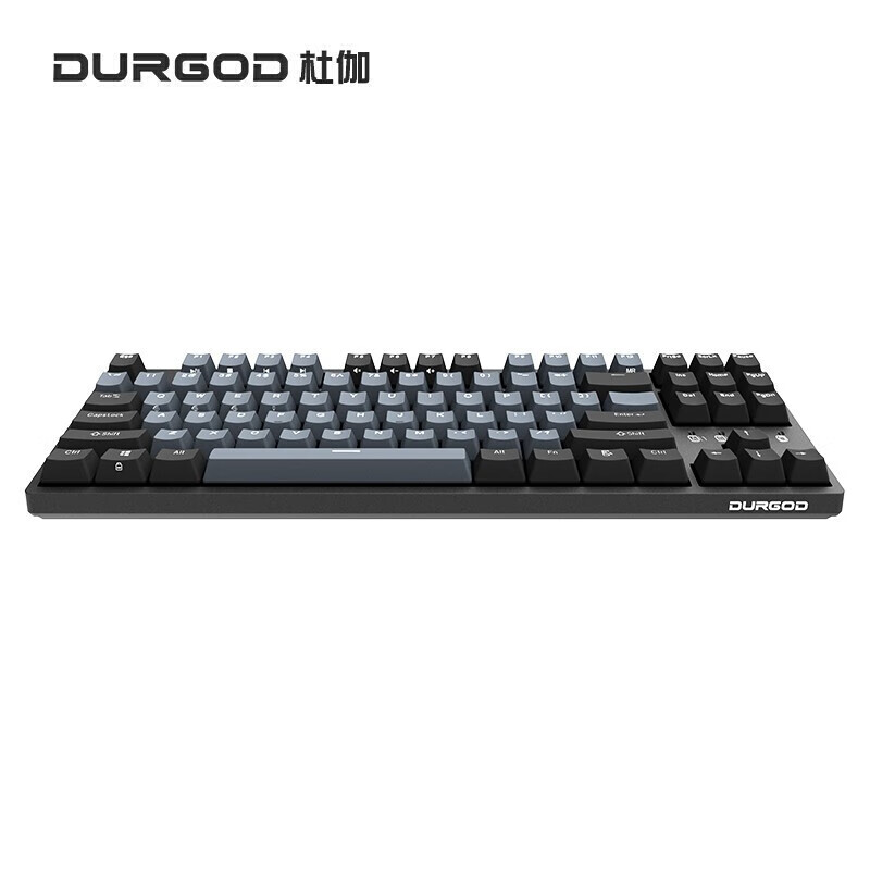 DURGOD杜伽K320/K310  87/104键cherry樱桃轴可编程背光机械键盘（游戏键盘） K320w深空灰-无线蓝牙三模版（无光） 樱桃茶轴