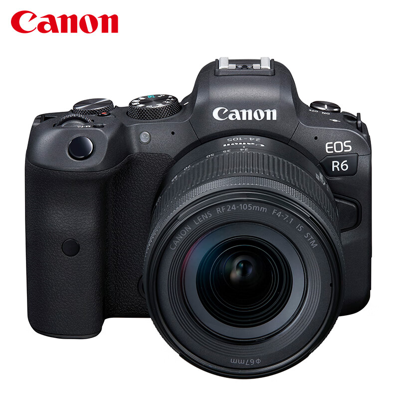 佳能（Canon）EOS R6 微单套机 全画幅 4K视频拍摄 实现8级双防抖(机身X镜头)(RF24-105mm F4-7.1 IS STM)