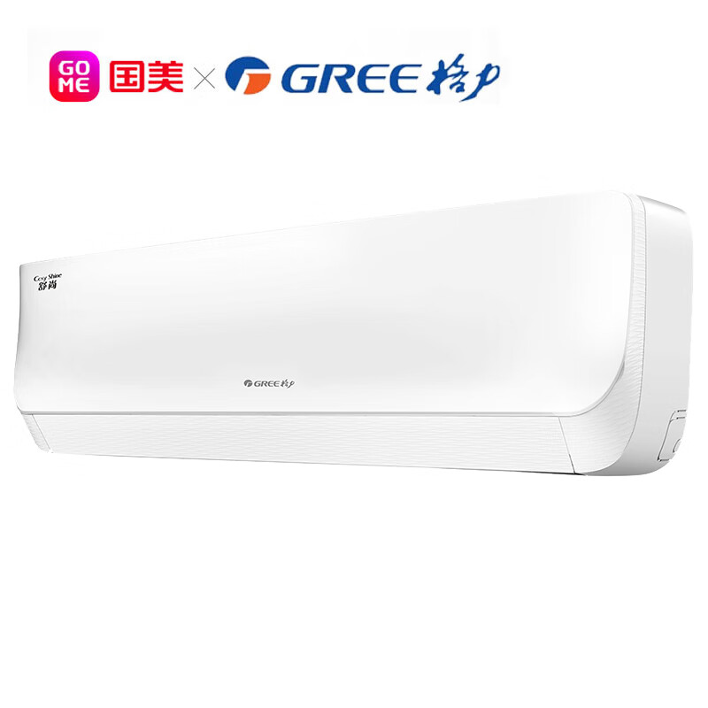 格力(GREE) 舒尚系列1.5匹变频 智控WiFi 19分贝静音壁挂式空调 （35559） 白色