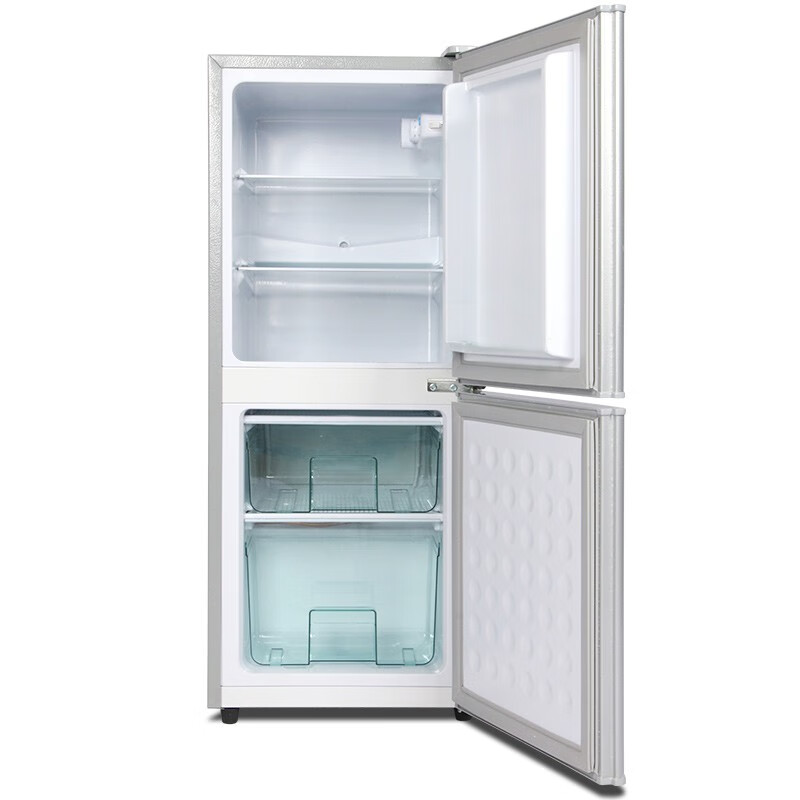 小鸭牌 双门冰箱小型家用两门电冰箱双开门出租房宿舍用节能省电 BCD-92A162【一级能效 冷冻室带抽屉】