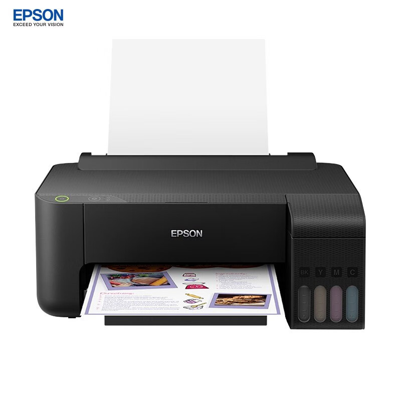 爱普生（EPSON）L1119打印机 彩色照片作业家用小型连供单打印机 黑色1119单打印 自营