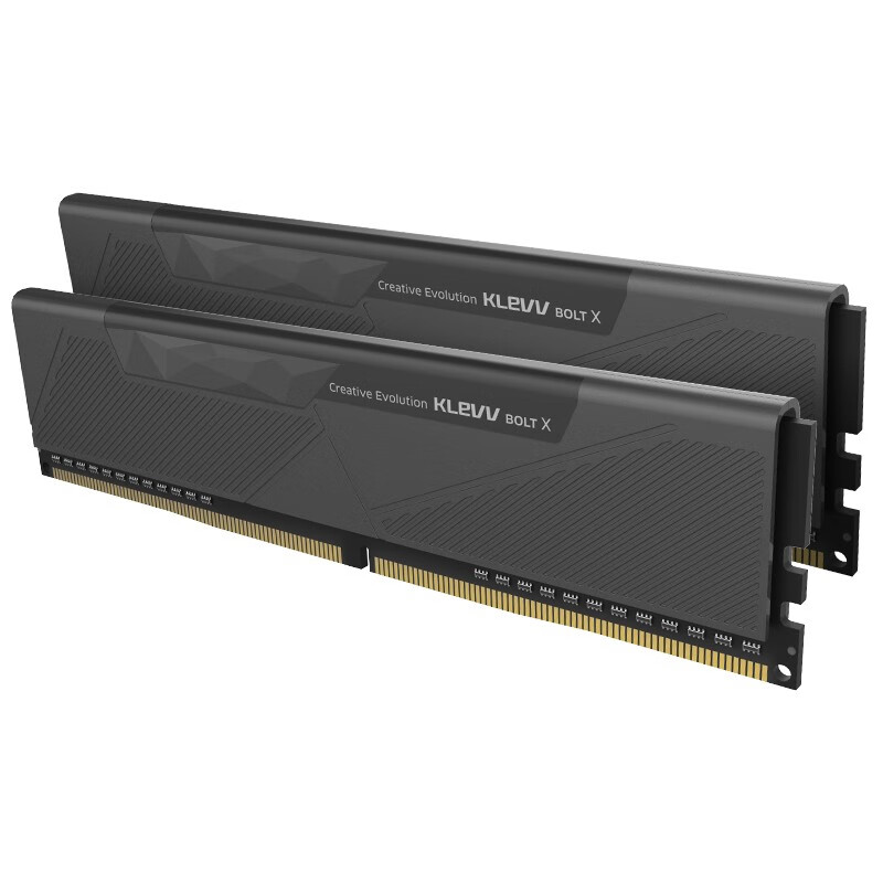 科赋（KLEVV）32GB（16GBx2）套装 DDR4 3600 台式机超频内存条 雷霆BOLT X系列