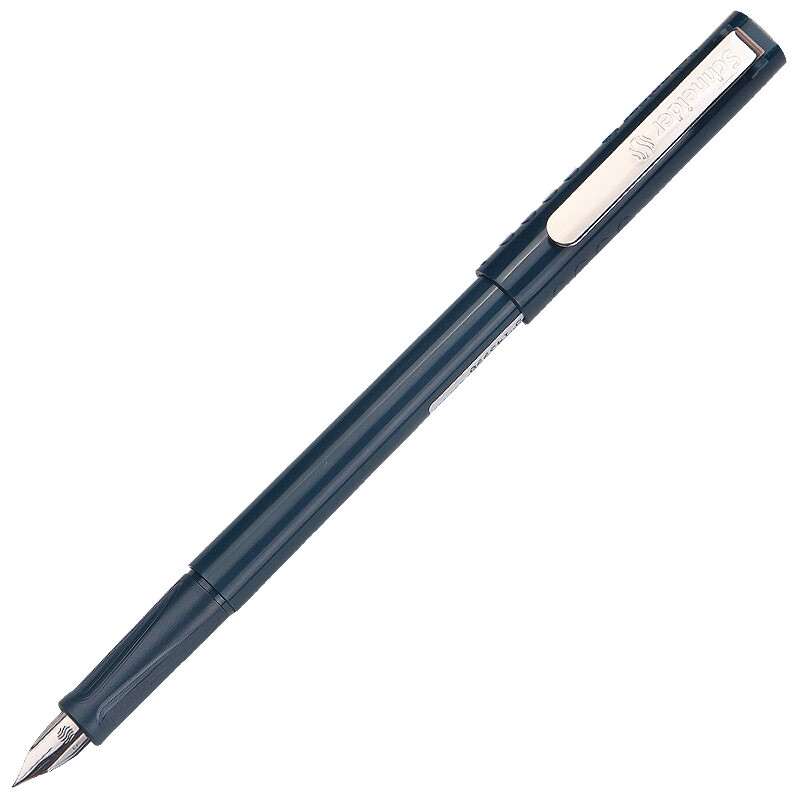 德国施耐德（Schneider）钢笔学生成人练字笔男女三年级办公专用签字笔进口墨水笔EF尖BK406灰黛蓝