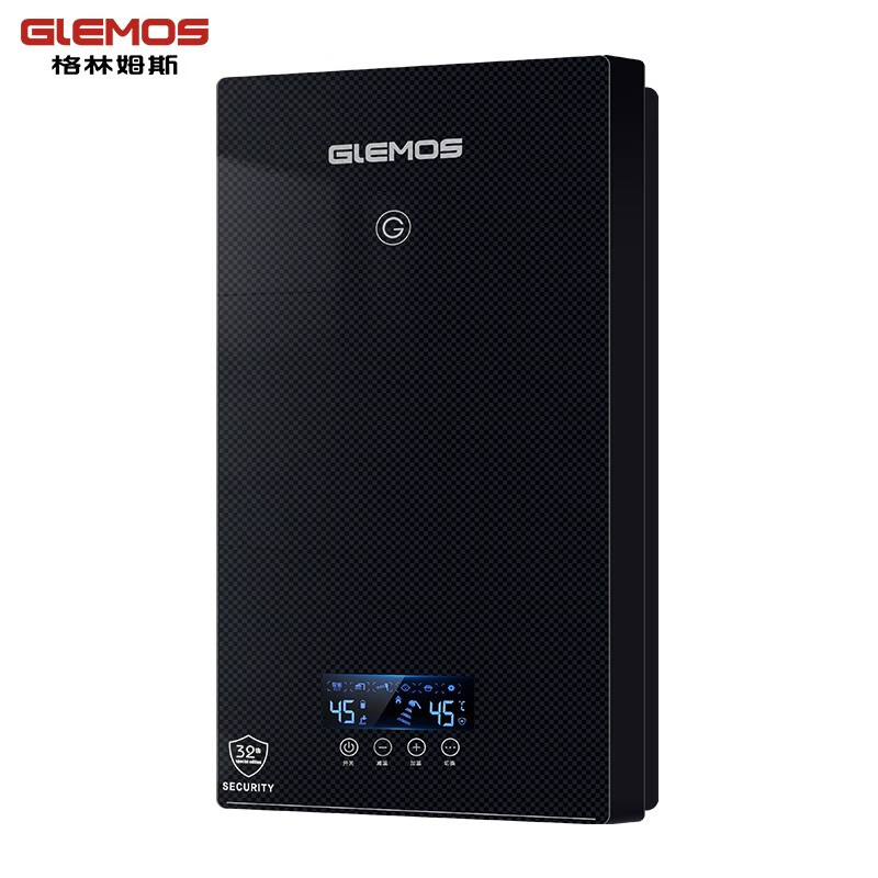 格林姆斯（GLEMOS）即热式电热水器 淋浴洗澡家用多模变频温智能水电双调 75°高温大水量 GL10(5-10kw可调）