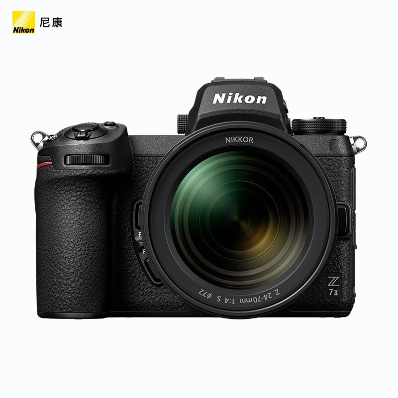 尼康（Nikon）Z 7II（Z7 2/Z72）全畫幅微單 微單套機 （24-70mm f/4 微單鏡頭 約4,575萬有效像素 5軸防抖）