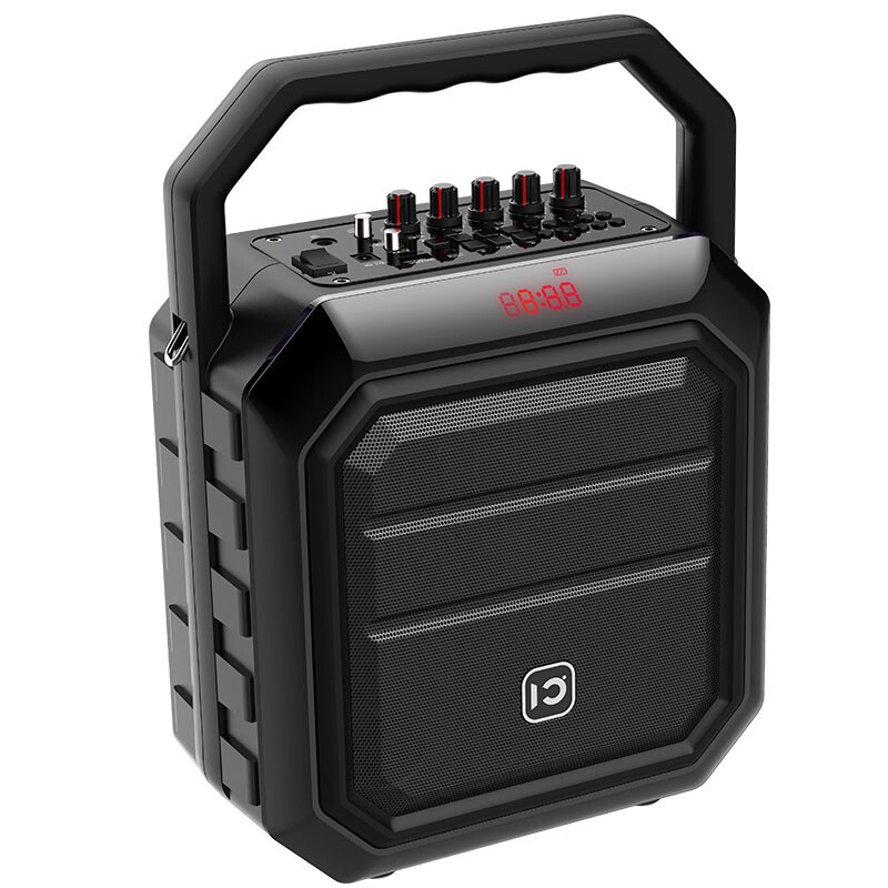 十度(shidu) h2 手提户外音响广场舞便携式蓝牙k歌音箱 无线扩音器带