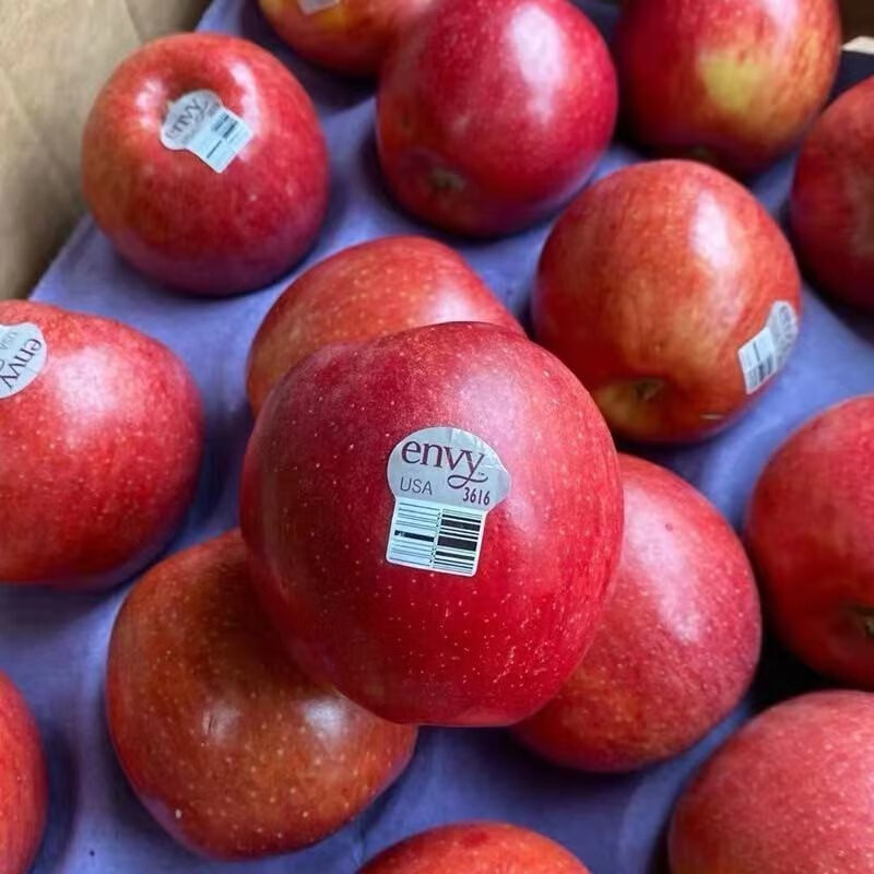 美国进口爱妃Envy苹果大果 单果约260-300g 新鲜时令水果圣诞平安果礼盒 15个礼盒装