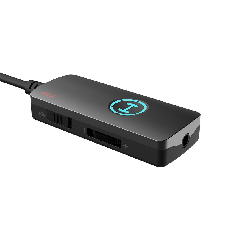 漫步者(EDIFIER) HECATE GS02 外置USB7.1声道独立声卡 笔记本电脑台式机PS4连接3.5mm 耳机麦克风转接器