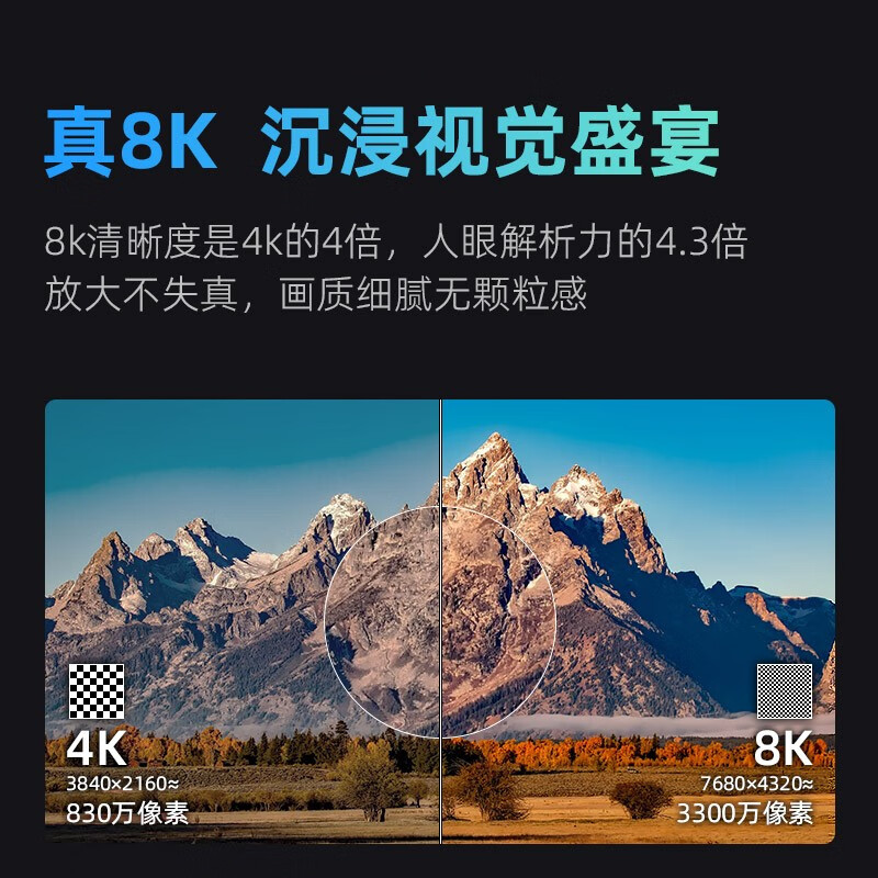 菲伯尔（FIBBR）光纤HDMI线2.1版视频线 4K120Hz 2K144Hz 兼容HDMI2.0 支持eARC音频回传电视投影连接线 2米