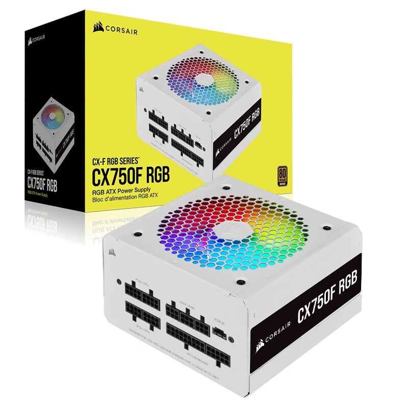 美商海盗船CX750F RGB 白色怎么样？使用评价好吗？