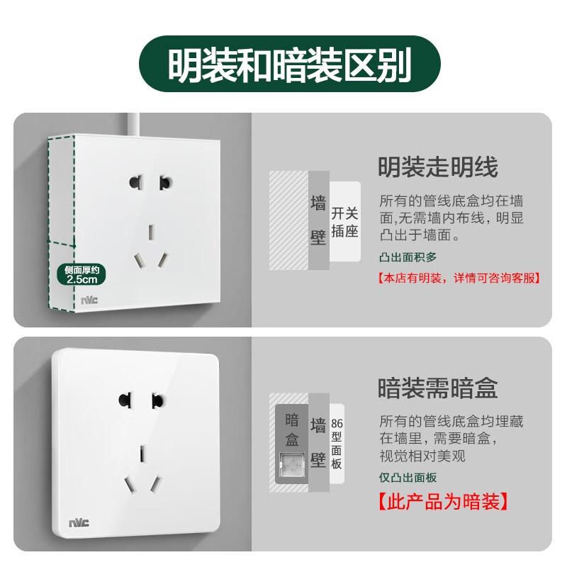 雷士墙壁电源插座86型怎么样？评价好吗？