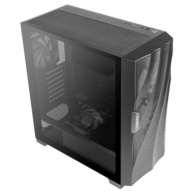 安钛克 Antec 风行者 DF 700 Flux 中塔钢化玻璃/散热担当/支持双位360水冷/标配5把风扇