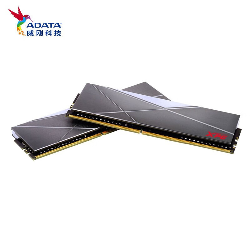 威刚（ADATA）16GB(8G×2)套装DDR4 3600台式机内存条XPG-D50龙耀系列RGB灯条重装铠甲 CJR颗粒