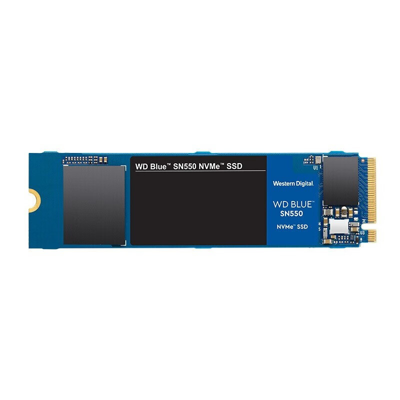 西部数据 SN550/SN750/SN850 NVME M.2 西数蓝盘笔记本台式机SSD固态硬盘  SN550 1T 蓝盘