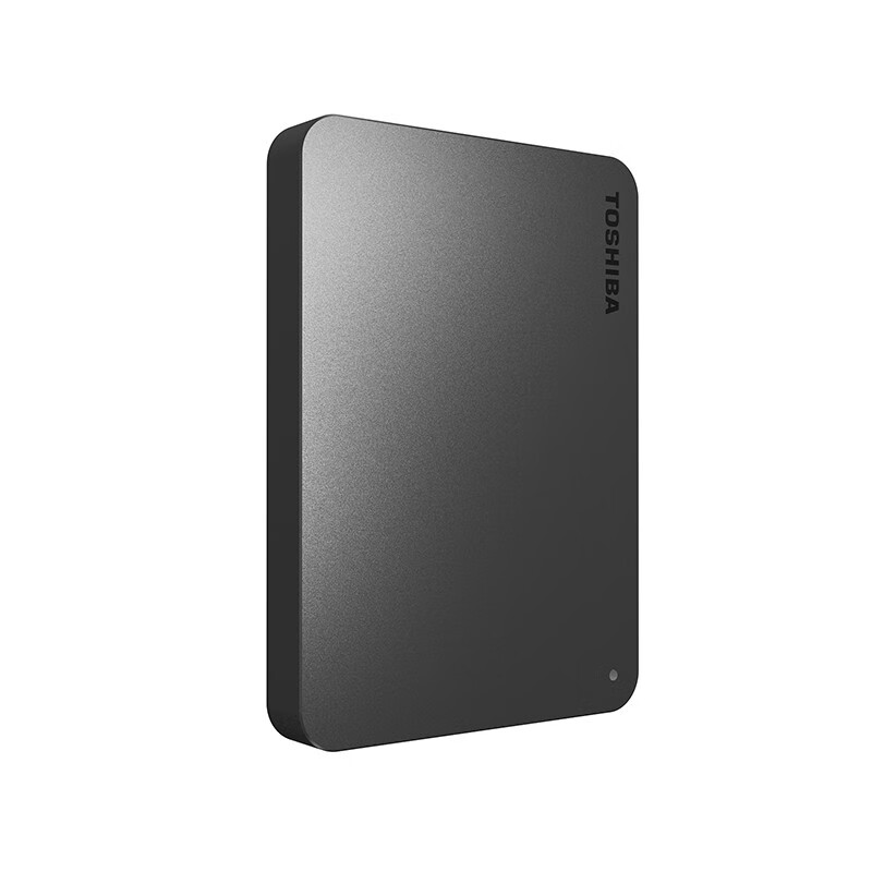 東芝(TOSHIBA) 2TB 移動硬盤 新小黑A3系列 USB3.0 Type-C 商務黑 爆款 一根數(shù)據(jù)線連接電腦端為Type-C接頭