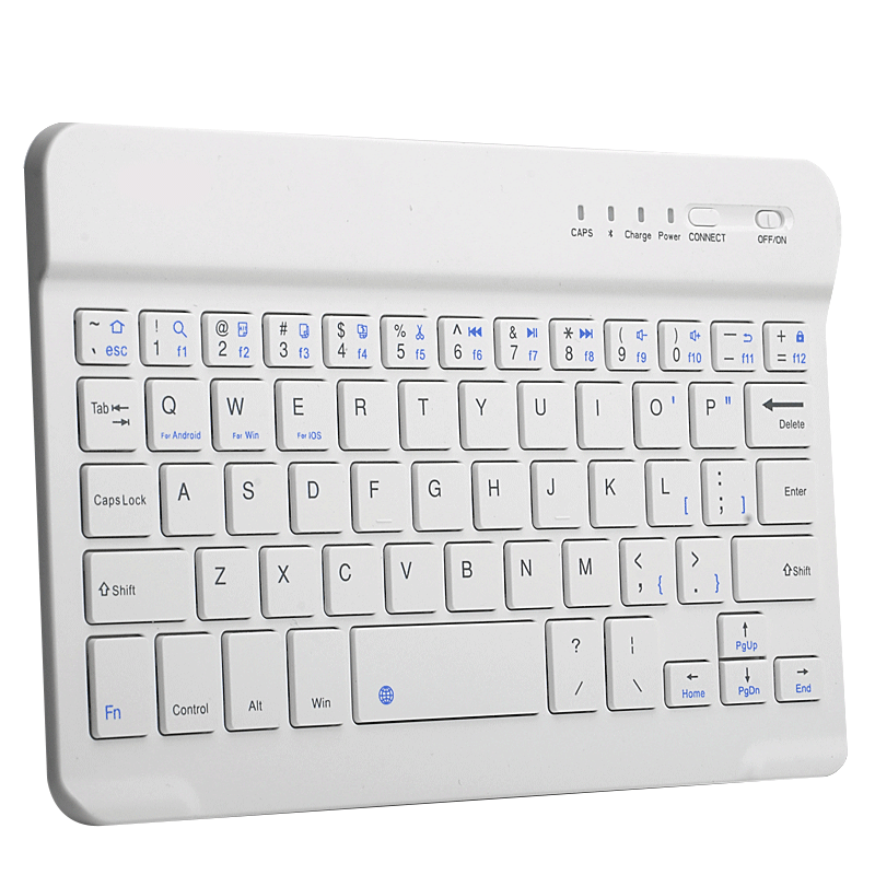 平板键盘无线蓝牙键盘 赠品 黑白随机发 安卓苹果通用 【黑/白两色可选】 白色蓝牙键盘