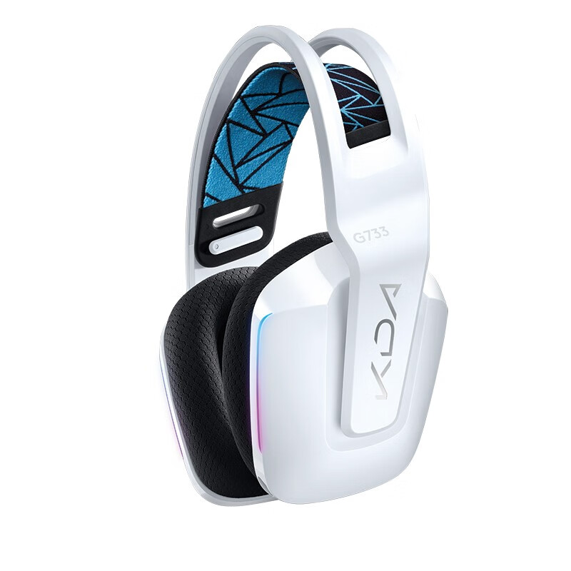 罗技（G）KDA女团定制款G733 LIGHTSPEED 无线RGB 游戏耳机麦克风