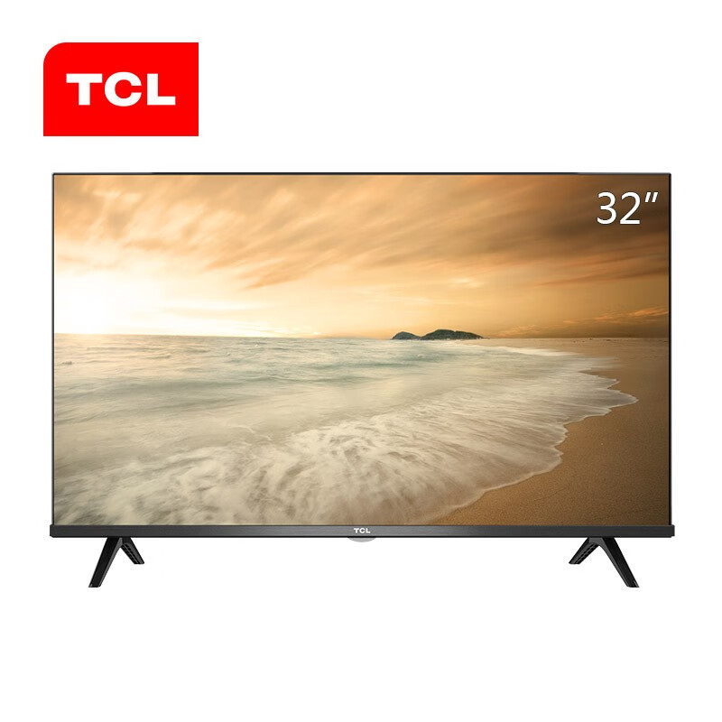 TCL电视 32V6H 32英寸 高清电视  全景全面屏 杜比+DTS双解码 网络智能液晶平板电视 以旧换新